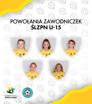 POWOŁANIA DO KADRY ŚLĄSKA ZAWODNICZEK U15