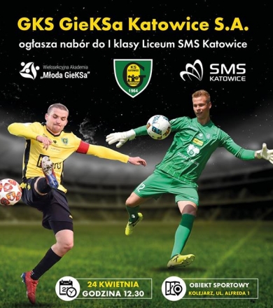 REKRUTACJA 2019/2020 – PIŁKA NOŻNA KLASA 1 LO