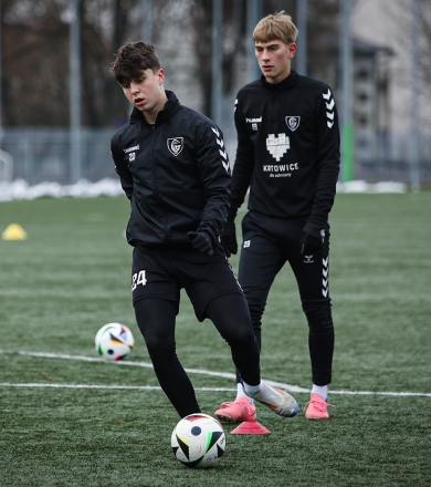 WYCHOWANKOWIE NA ZGRUPOWANIU GKS-U