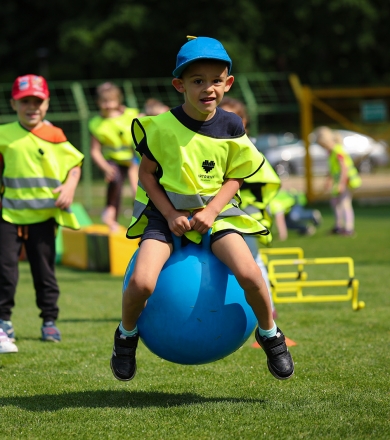 MOC RADOŚCI NA IGRZYSKACH PRZEDSZKOLAKÓW
