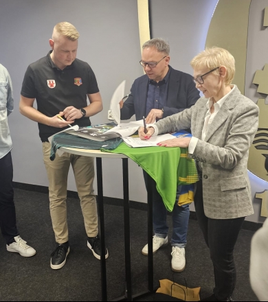 GKS GRODKÓW KOLEJNYM KLUBEM PARTNERSKIM